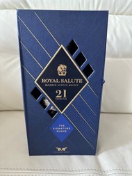 Royal Salute 21 Year Old Signature Blend Scotch Whisky (Blue) 1L