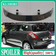 Spoiler Wing For 2018-2022 Suzuki Swift Sport Spoiler ABS Plastic Car Roof Spoiler Rear Tail Lip Win