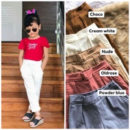 TROUSERS FOR YOUR LITTLE ONE/FIT 3 TO 6 YEARS OLD(PETITE)LENGTH:62CM FROM WAIST/WOVEN FABRIC