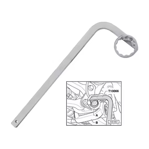 Oil Filter Wrench 46mm For Halex Clutch Filter Service Tool For VW AUDI SEAT SKODA 46mm 12PT Car Rem