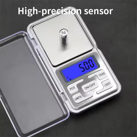 Mini Portable 0.01g Medicine Scale Precision Palm Electronic Balance Mobile Phone Jewelry Scale Elec