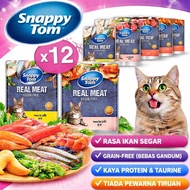 Snappy tom Pouch (Cat Wet Food)  12pkt x85g