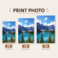 2R / 3R / 4R Photo Paper Print Photo Glossy Photo Paper (minimum 5pc)