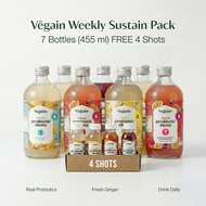 [455ML./ขวด] ขิงหมัก Ginger Probiotic Shot แพ็ค 7 Free 4 Shots