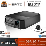 [ hertz ของแท้100%] HERTZ DBA-201F ลำโพงติดรถยนต์ SUBBOX ACTIVE SUBWOOFER 8นิ้ว 440watts 32Hz-400Hz