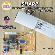(100% ORIGINAL ) SHARP REFRIGERATOR MAIN PCB BOARD SJ272 / SJ273 / SJ312 / SJ313 / SJ353 / SJ393 / SJ-433