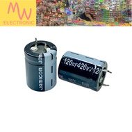 Capacitor 120 uf/420V 105 Degrees Size 22x30mm Or