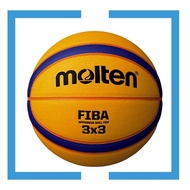 [MOLTEN] 3x3 No. 6 Synthetic Leather Game Ball 6 Basketball FIBA International Three-Dozen Bullfight