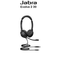 ๋Jabra Evolve 2 30 หูฟังแบบครอบหูพร้อมไมล์เกรดพรีเมี่ยม สำหรับ อุปกรณ์ที่รองรับ 3.5mm. แบบ Type-A / Type-C