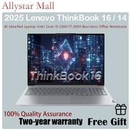 2025 Lenovo ThinkBook 14 16 AI IdeaPad Laptop Intel Core i5-220H i7-250H Business Office Notebook