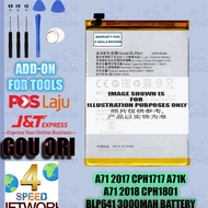 FOR OPPO Year 2018 2017 A71 & A71K CPH1801 CPH1717 BLP641 3000mAh Battery REPLACEMENT PART BATERI BA