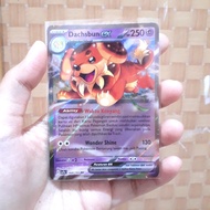 Dachsbun EX RR SV7S 068/166 Pokemon TCG Indonesia Trading Card Game