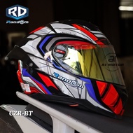 หมวกกันน็อคเต็มใบ RD Random มารตฐาน มอก.รองรับการติดบลูทูธ ถอดซักได้ ฟรีถุงผ้า แถมชิวฟรี 1 ชิ้น หมวก