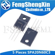 5pcs/lot SPA20N60C3 TO-220F 20N60C3 TO220F SPA20N60 TO-220F Power Transistor