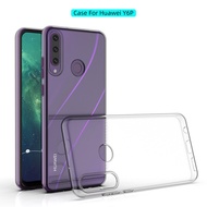 Huawei Y6p Case Transparent Silicon Soft TPU Back Cover Huawei Y6p Y 6p Clear Casing