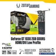 ZOTAC GAMING GeForce GT 1030 GDDR5 HDMI/DVI Low Profile 2GB GDDR5