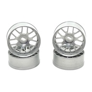 4Pcs Metal Wheel Rim Wheel Hub for Wltoys 284131 K969 K989 K999 P929 Mini-Z Mini-Q Mini-D 1/28 RC Ca