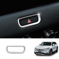 Car Hazard Warning Light Button Switch Cover Trim for Honda Vezel HR-V HRV 2021 2022