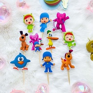 Birthday Cupcake Topper / Birthday Cake Decoration - Pocoyo