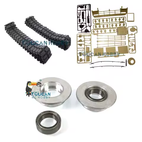 HengLong Driving Axle Bearings Track Decoration Parts For 1/16 USA M1A2 Abrams RC Tank 3918 Upgrade 