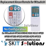 Replacement Mitsubishi Aircon Remote Control Air Con Conditioner AC Controller KP3AS KM04E KGIC KG1C KPOD KPOB KP3BS