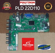 MAINBOARD POLYTRON PLD 22D110 Komponen TV Elektronik Aksesori Ponsel & Tablet