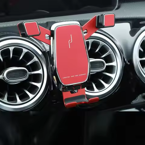 Car Mobile Phone Holder For Mercedes Benz A Class W177 CLA C118 W118 CLA250 220 A180 A200 AMG Air Ve