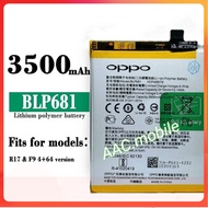 แบตเตอรี่ Oppo F9 / F9 Pro / R17 / Realme 2 Pro BLP681 3500mAhพร้อมชุดถอด+แผ่นกาว