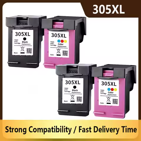 Replacement Compatible For HP 305 XL For HP305 For HP305XL 305XL Ink Cartridge For HP DeskJet 2710 2