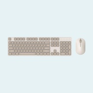 Xiaomi Wireless Keyboard and Mouse Combo /104คีย์บอร์ดเต็ม 1000DPI ชุดคีย์บอร์ดและเมาส์ ปิดเสียงคีย์บอร์ด เมาส์ไร้สาย