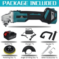 588VF 6 Speed 2 In 1 Cordless Angle Grinder Car Polisher Brushless Electric Angle Grinder Grinding M