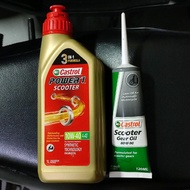 Fast Ship Out Castrol Power 1 Scooter Semi 4AT 1 Liter 10W40 Gear Oil Castro Gastrol