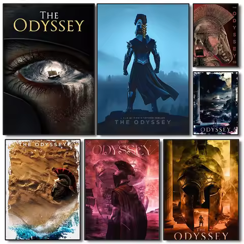Latest Movie The Odyssey Poster Christopher Nolan Film Prints Canvas Painting The Odyssey Wall Art P