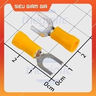[20 Pieces]- SV3.5-6 Cos Y-shaped Head With Wire Cover 2,63-4.6mm2 M6 Screws Yellow SmartFix Compone