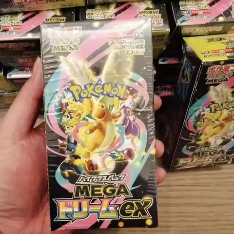 10 Packs/Box TCG M2a Mega Dream Ex Japanese Original Sealed Mega Evolution Charizard Trading Collect