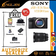 Sony a7CR Mirrorless Camera (Sony Malaysia Warranty)(INSTALLMENT AVAILABLE)