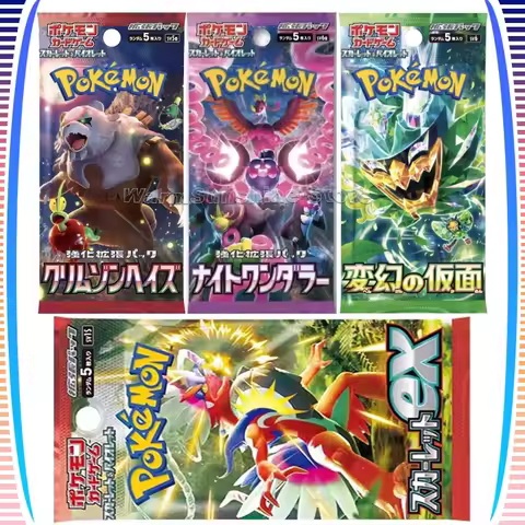 Original Pokemon Card Game PTCG Japanese Edition SV5A SV6 SV6a SV1S Bale Off Single Pack Trading Car
