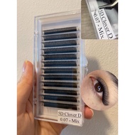 👉5D Mix clover lashes READY STOCK ❗️5D W flower lash