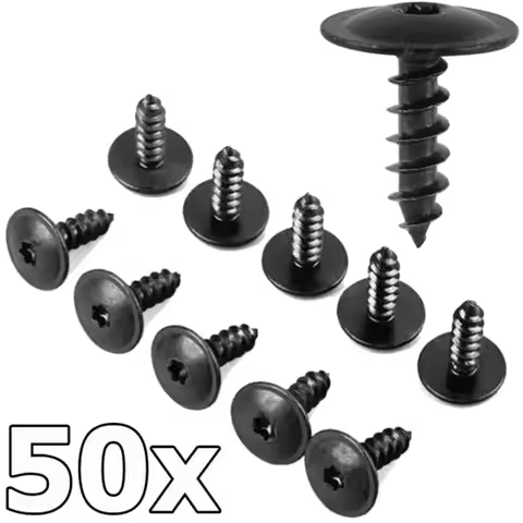 50-10Pcs Engine Cover Undertray Splashguard Wheel Arch Torx Screw Fastener Clips for VW Audi A1 A3 A