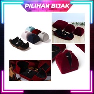 Kotak Cincin Baldu Pendant Velvet Box Box Jewellery Display Box Jewellery Box Compact Gift Jewellery