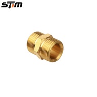 High Pressure Washer Hose Extension Joint Brass M22 15mm to M22 14mm Coupler Adapter