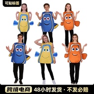 Halloween Nemo Composite Sponge Stage Costume Finding Nemo Clownfish cosplay Costume