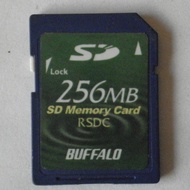 BUFFALO 256MB SD Memory card