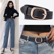 Women's PU Belt Buckle for Women Women's Belt Retro Fashion Belt/