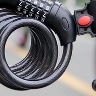 5-Digit Number Code Bicycle Lock Anti-Theft Combination Lock / Folding Bike Lock Number Lock