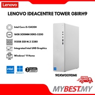 LENOVO IdeaCentre Tower 08IRH9 90XW009DMI Desktop (Intel Core i5 / 16GB RAM / 512GB SSD /Integrated 