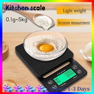 5/3kg Electronic Drip Coffee Scale 0.1g LCD Digital Display Timer Coffee Weight Tool Kitchen Coffee 