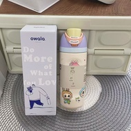 Owala Kids FreeSip X Sanrio Cinnamoroll Labubu 16ออนซ์473มิลลิลิตรแก้วน้ำขวดพร้อมหลอดเหล็กสแตนเลสน้ำ