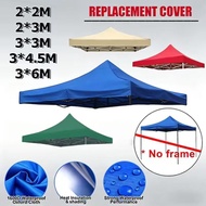 2x2/2x3/3x3/3x4.5/3*6M Tent Top Cover Replacement Tent Waterproof Big Tent for Car Outdoor Canopy