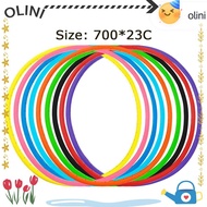 OLINI 700x23C Tires Free Inflatable Accessories Wheel -proof Bike Tires Parts